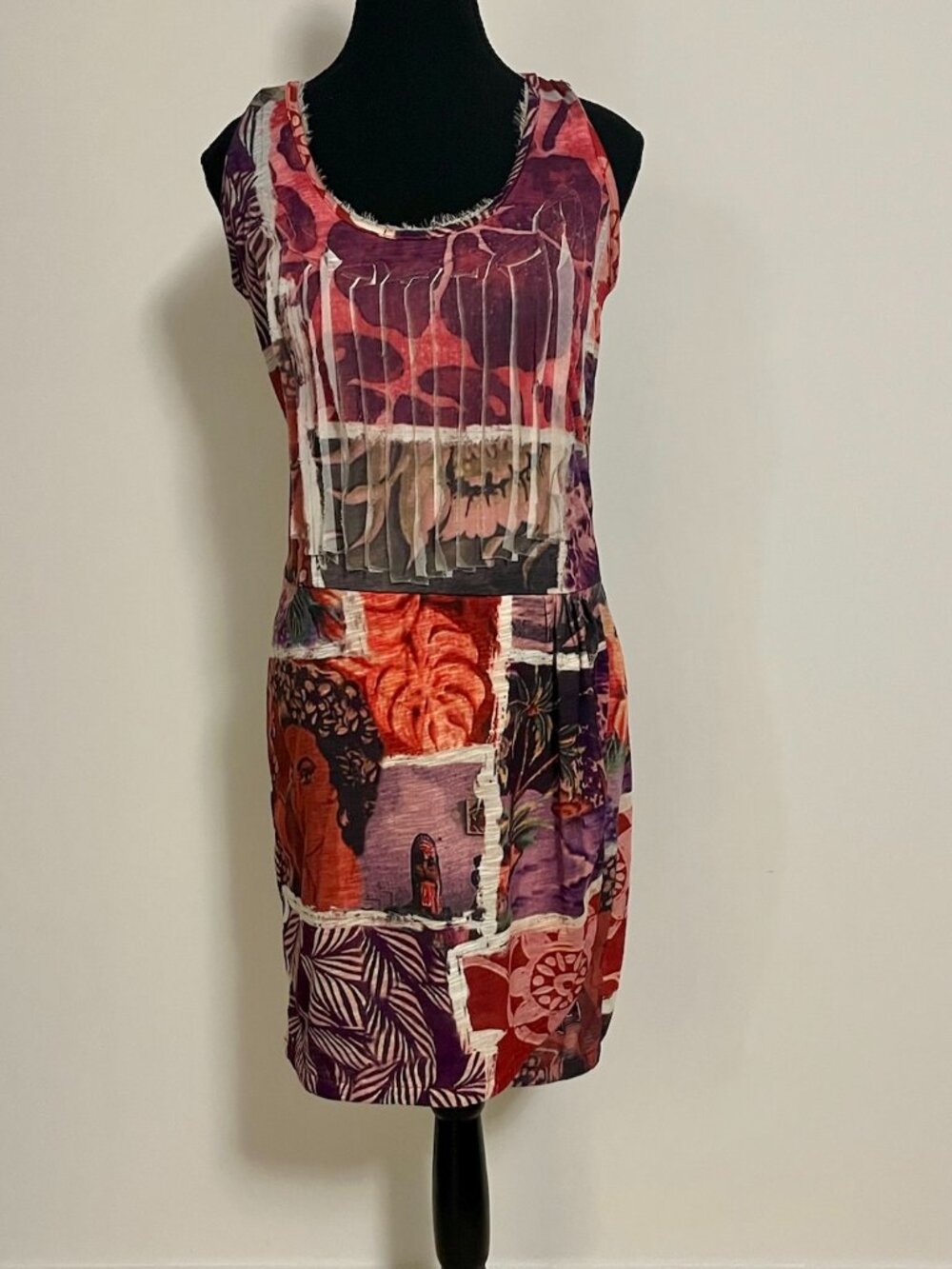 Desigual Multicolor Sleeveless Short Dress